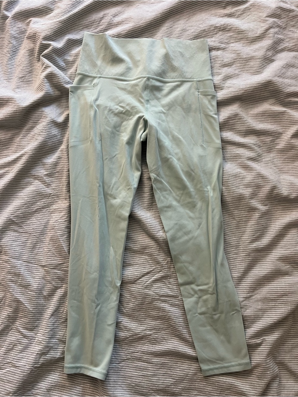 Athleta Light Mint Green Leggings